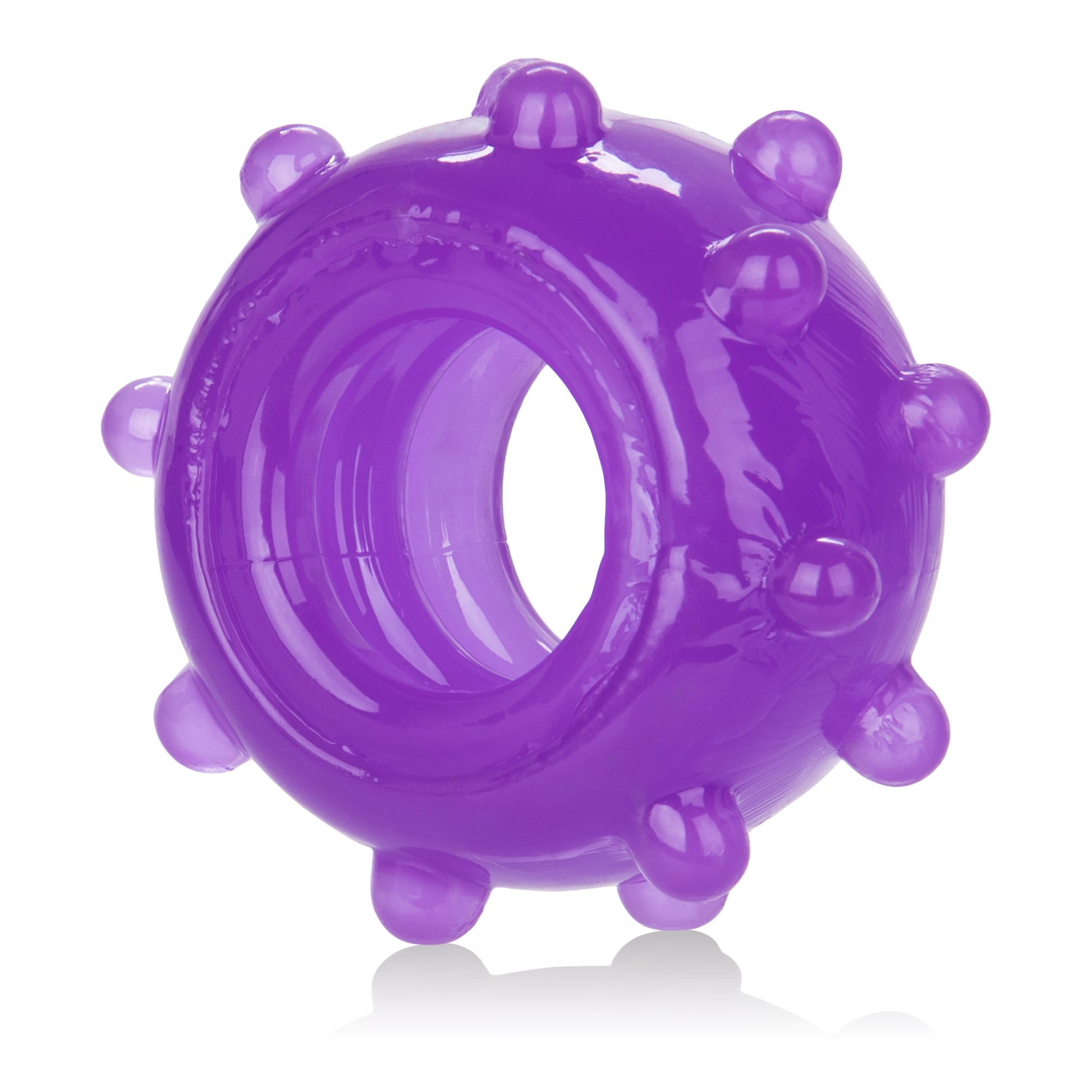 CalExotics Reversible Ring Set - Purple - 3-Ring Support Set