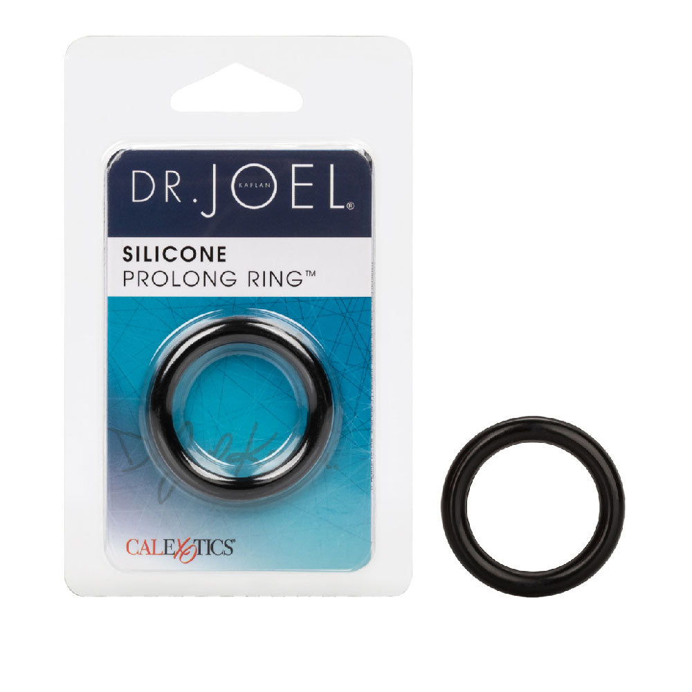 Dr. Joel's Silicone Prolong Ring - Smooth Black
