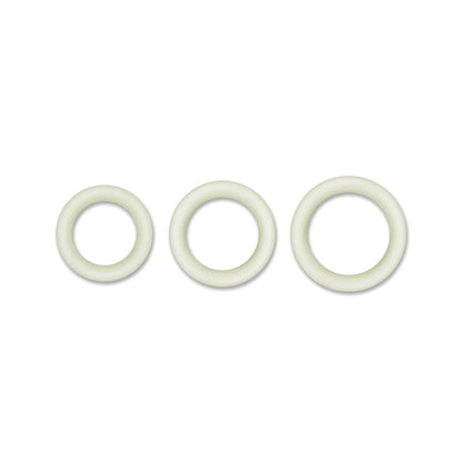 Firefly Halo Large Glow-in-the-Dark Cock Ring - Clear