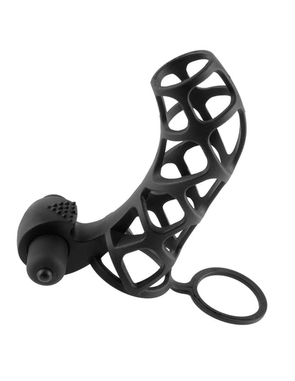 Pipedream Fantasy X-Tensions Extreme Silicone Power Cage - Black