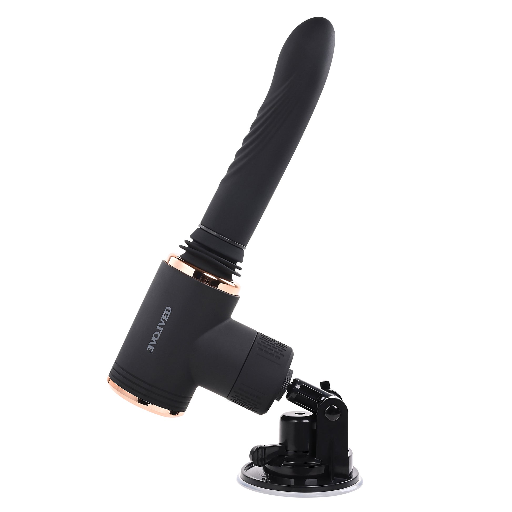 Evolved Novelties Too Hot to Handle Thrusting and Vibrating Machine – Black