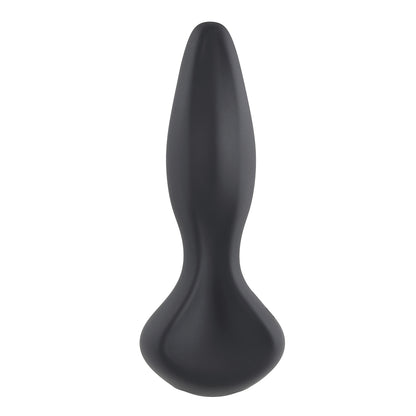 Evolved Novelties Hip to Be Square Vibrating Plug - Black - 10 Speeds