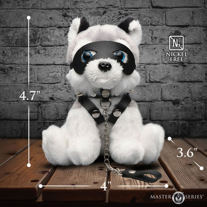 XR Brands Max The Fetish Pup Keychain – Multi-Color Travel-Friendly Accessory