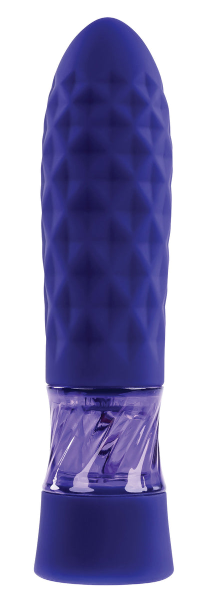 Evolved Novelties Raver Purple Light-Up Vibrating Bullet – 8-Speed Waterproof