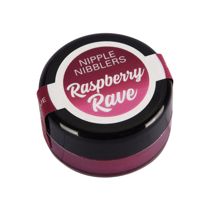 Jelique Nipple Nibblers Tingle Balm - Raspberry Rave - Nipple Sensitivity Enhancer - 3gm Jar