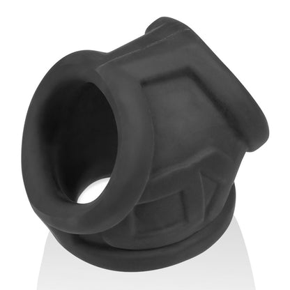 Oxballs Oxsling Cocksling - Black - PLUS+SILICONE Design with Multi-Ring Functionality