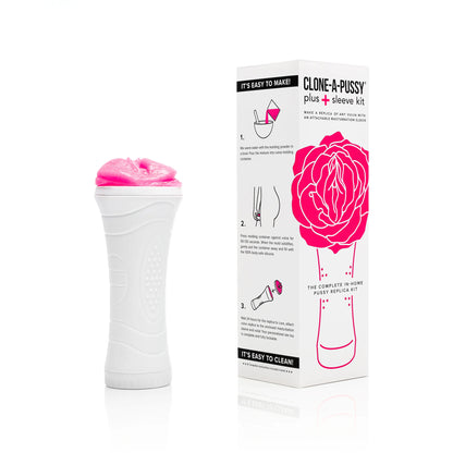 Clone-A-Pussy+ Plus Sleeve Kit – Hot Pink
