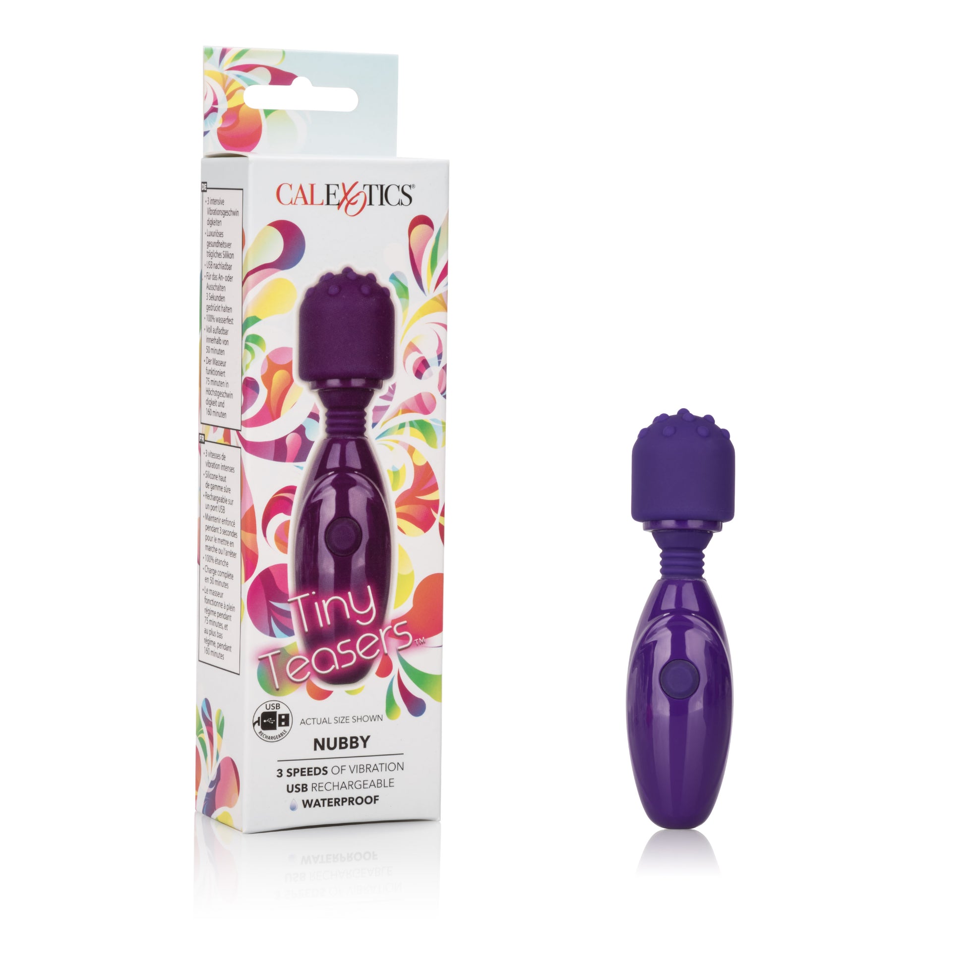 CalExotics Tiny Teasers Nubby Sensual Toy – Purple
