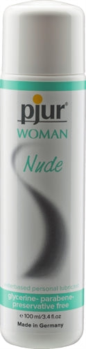 Pjur Woman Nude Personal Lubricant – Water-Based, 3.4 Fl. Oz.