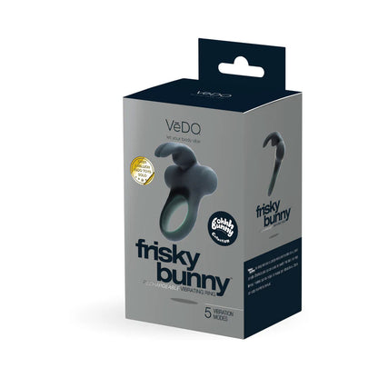 VeDO Frisky Bunny Vibrating Ring – Black