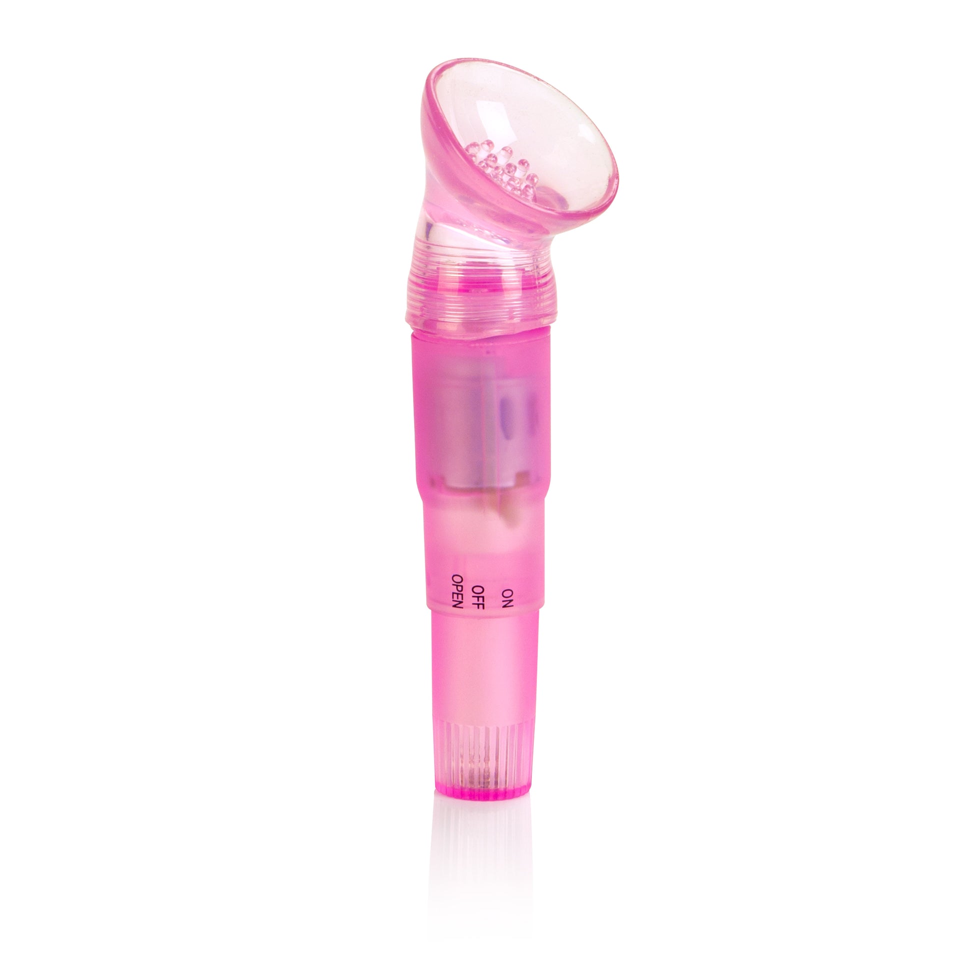CalExotics First Time Travel Teaser Kit – Pink Pocket Massager with 3 Tips