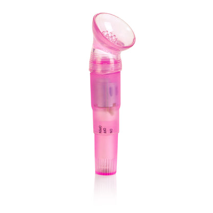 CalExotics First Time Travel Teaser Kit – Pink Pocket Massager with 3 Tips