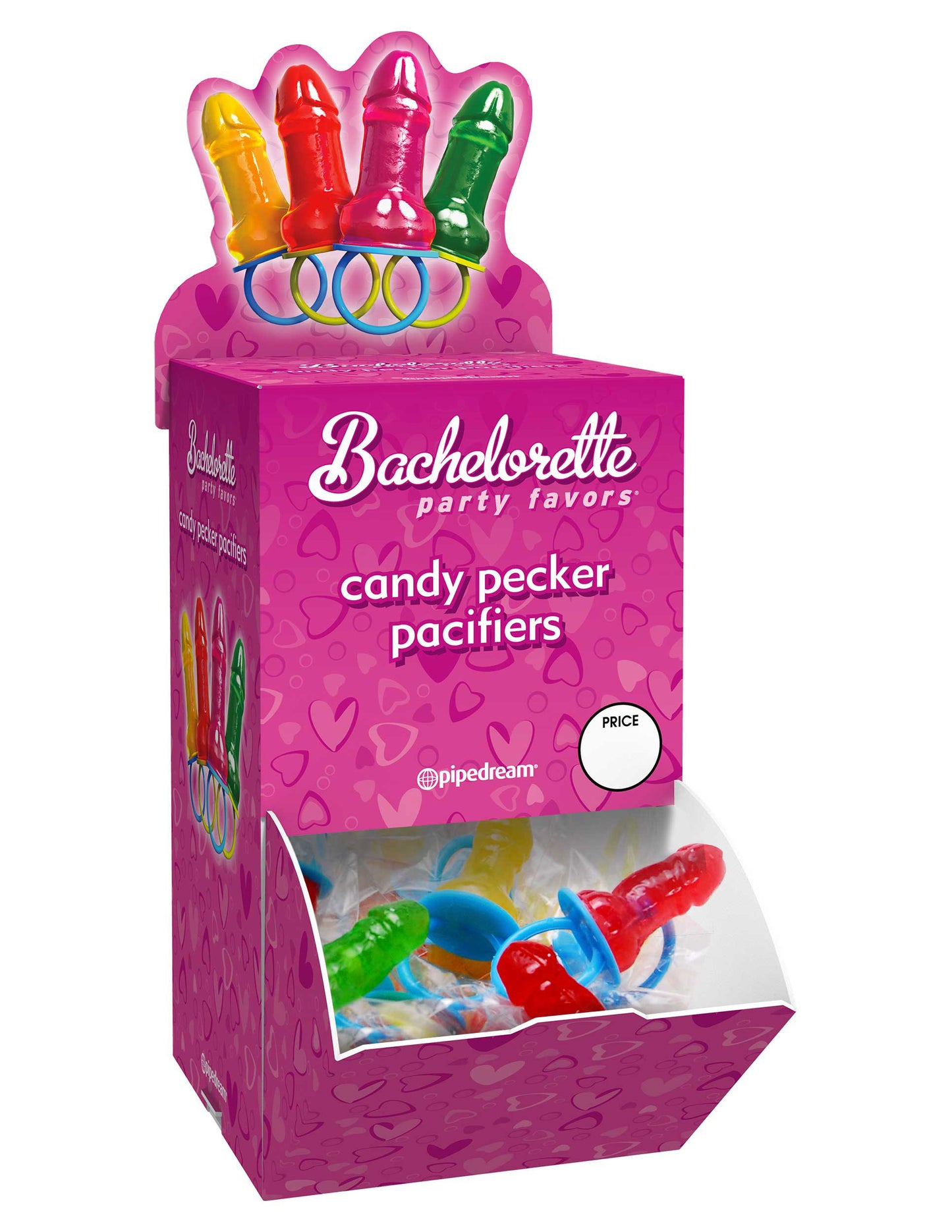 Pipedream Bachelorette Party Favors Candy Pecker Pacifier – Multi