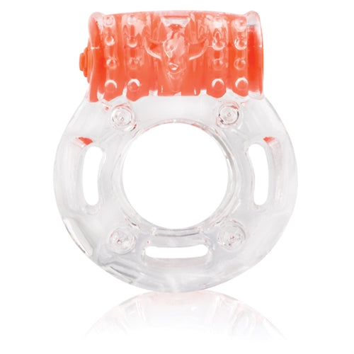 Screaming O Quickie Plus Vibrating Erection Ring – Orange
