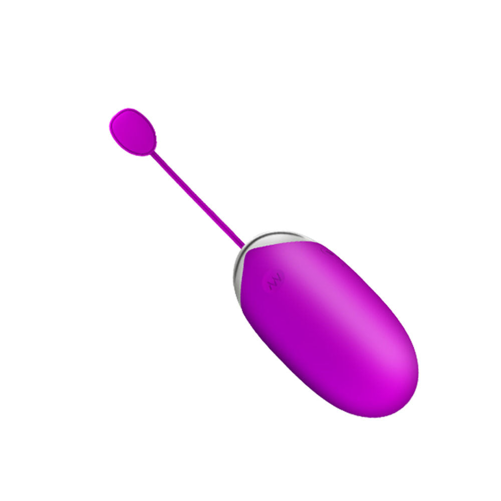 Pretty Love Abner Smartphone Control Bluetooth Vibrating Egg – Purple