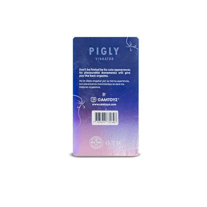 Camtoyz Pigly Clitoral Stimulator - Pink - Multi-Speed and Waterproof