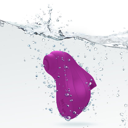 Viben Carlee Tapping Finger Vibe - Purple - Waterproof and Rechargeable