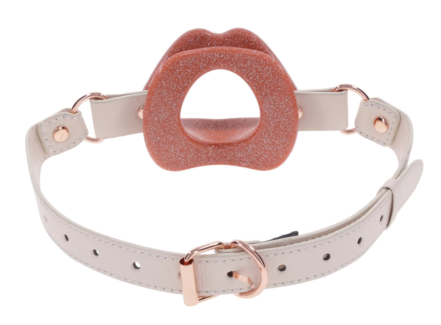 Sportsheets Peaches N Creame Silicone Lip Gag - Pink