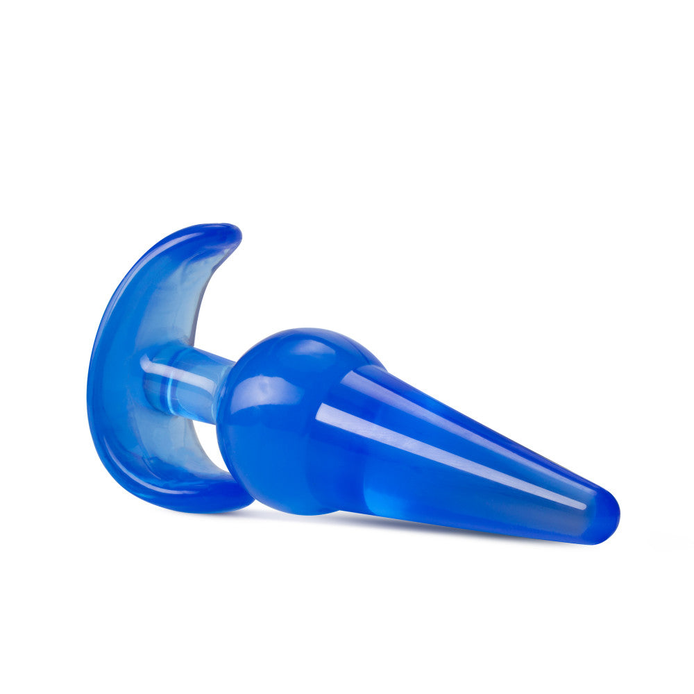 B Yours Large Anal Plug - Designed for Optimal Comfort - Blue