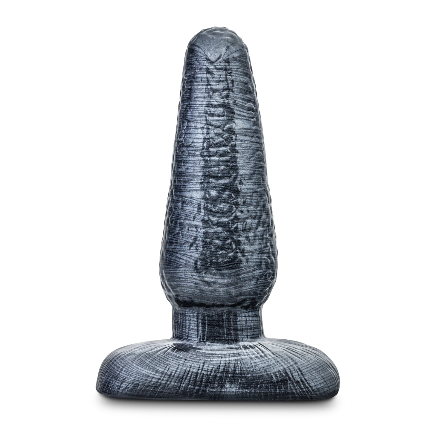 Jet The Plug Soft Butt Plug with Suction Base – Black