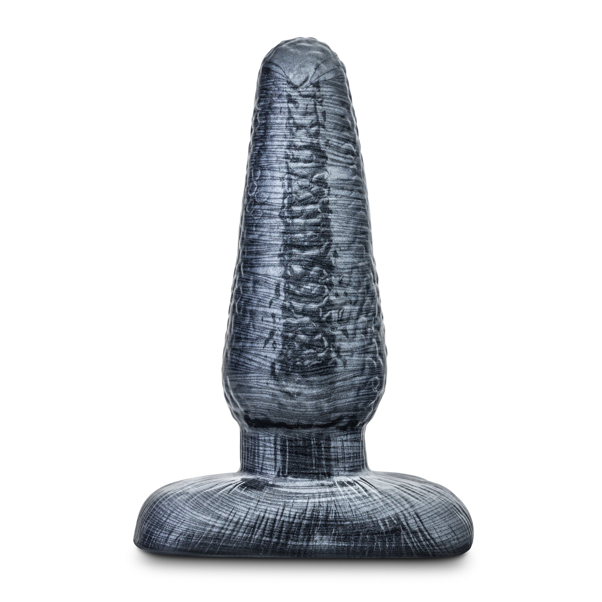 Jet The Plug Soft Butt Plug with Suction Base – Black