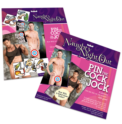 Sportsheets Pin the Cock on the Jock Game – Multi
