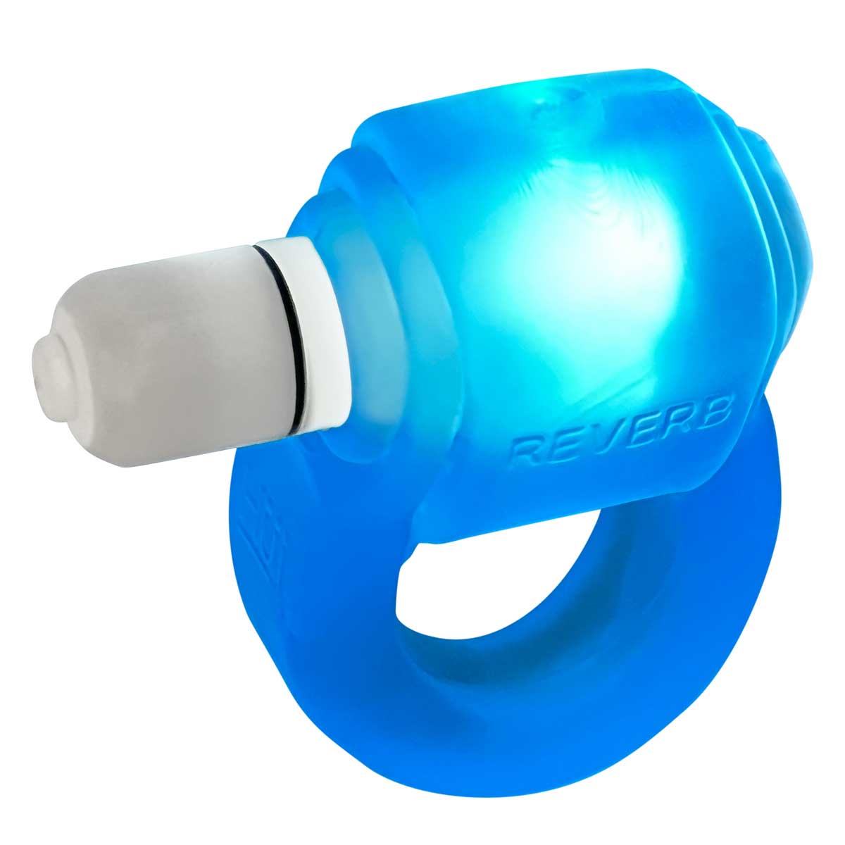 Oxballs GlowDick Cockring with LED Light – Blue Ice