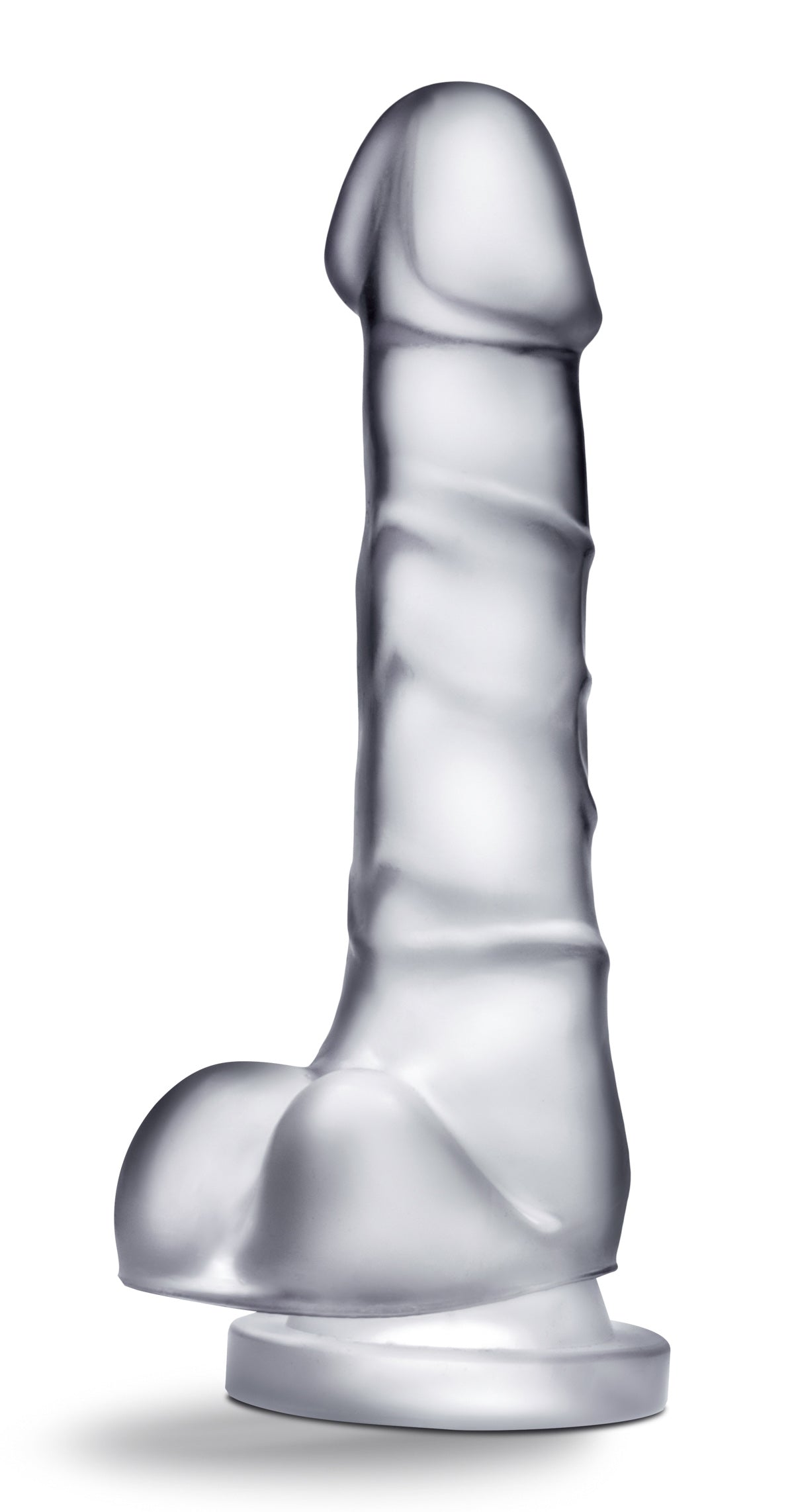 Blush B Yours Diamond Quartz Dildo with Suction Cup Base - Clear