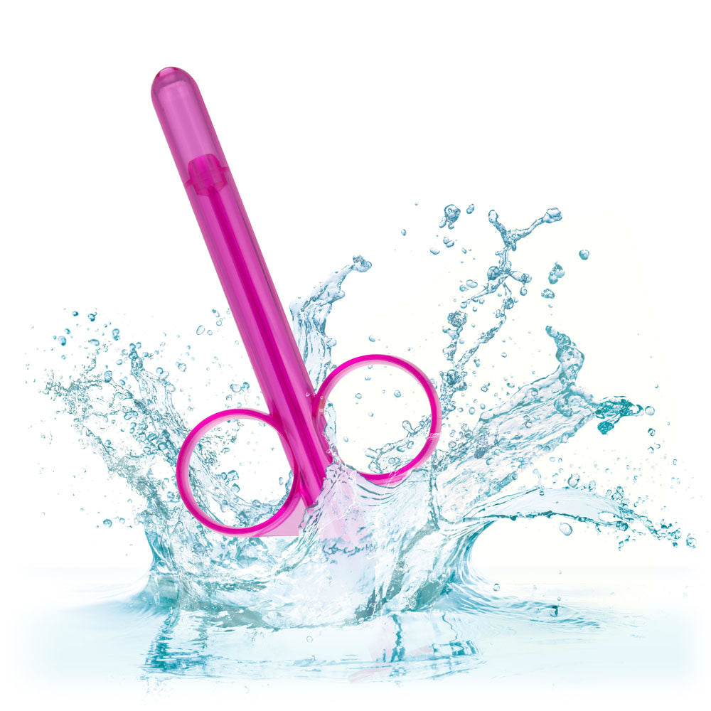 CalExotics Lube Tube - Refillable Lubricant Dispensing Tube - Purple