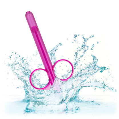 CalExotics Lube Tube - Refillable Lubricant Dispensing Tube - Purple