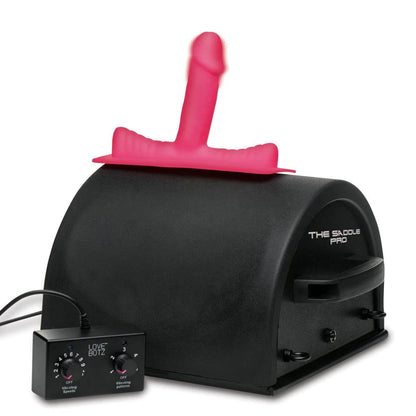 Love Botz 50x Saddle Pro Sex Machine with 4 Attachments - Black