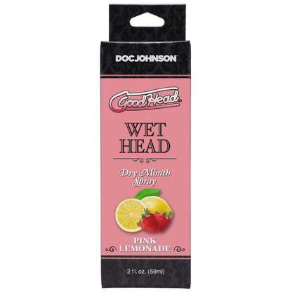Goodhead - Wet Head - Dry Mouth Spray - Pink Lemonade - 2 Fl. Oz. (59ml)