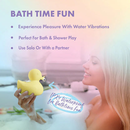 Blush Splash Mini Vibrator – Yellow – 10 Vibration Modes
