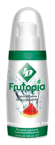 I.D. Frutopia Natural Flavor Watermelon Water-Based Formula 3.4 Oz