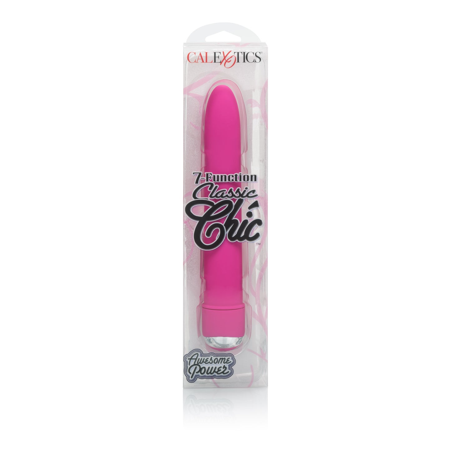 CalExotics 7 Function Classic Chic Vibe – Pink – 6 Inches with G-Spot Stimulation