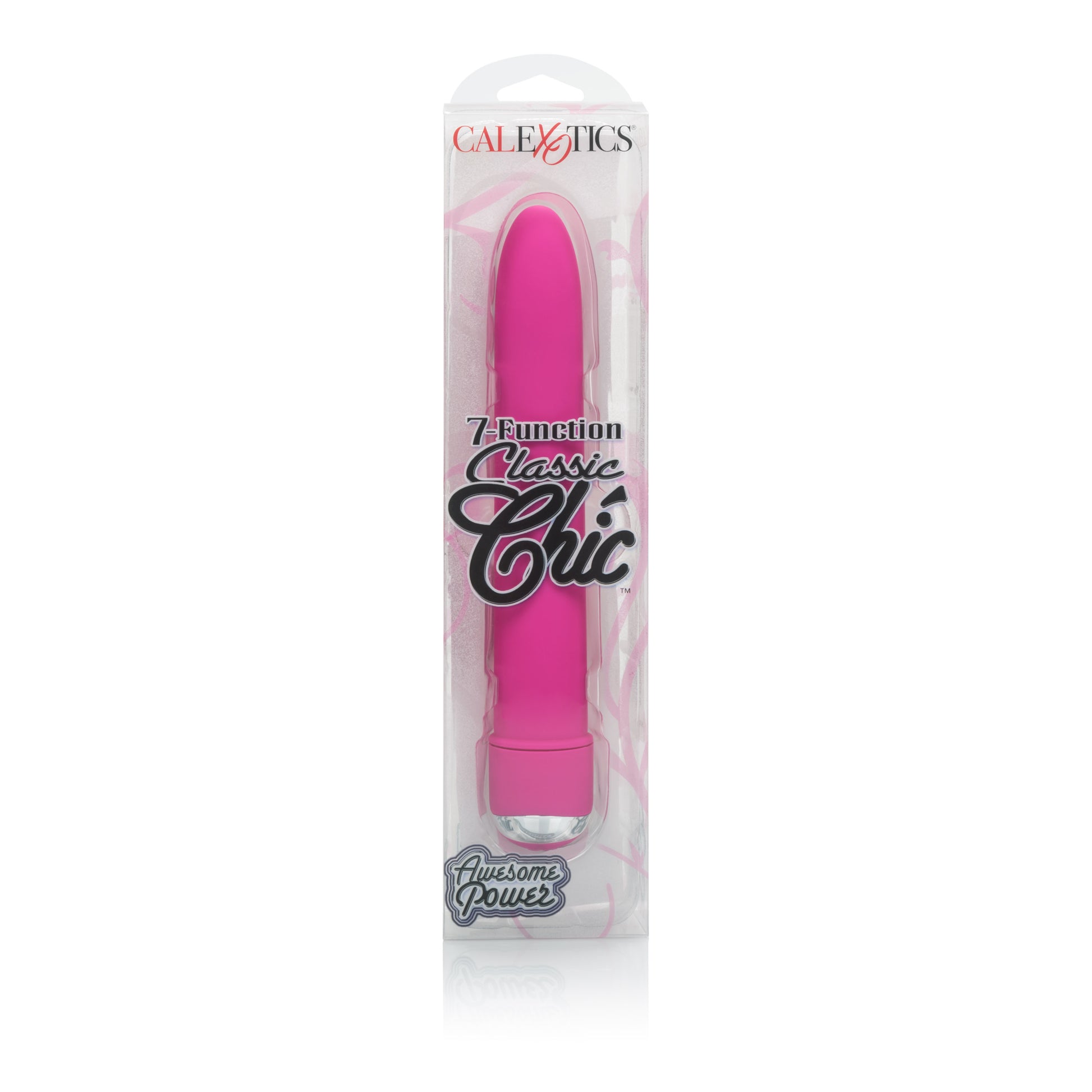 CalExotics 7 Function Classic Chic Vibe – Pink – 6 Inches with G-Spot Stimulation