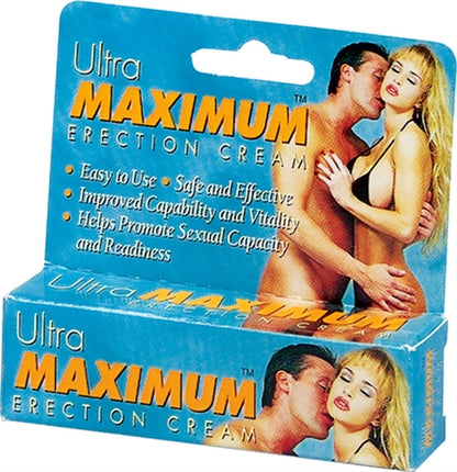 Ultra Maximum Erection Cream – Improves Vitality – 1.5 oz