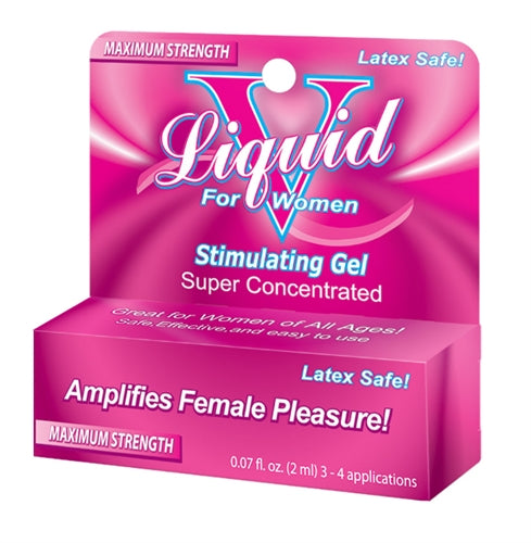 Body Action Liquid V for Women – Water-Based Lubricant with Cooling Effect