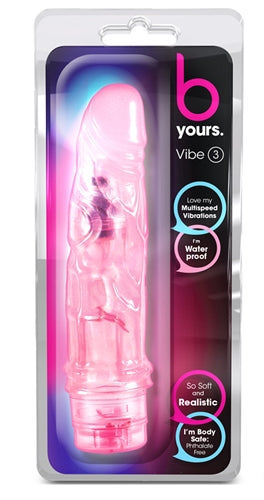 Blush Cock Vibe #3 Vibrating Device - Multi-Speed - Pink