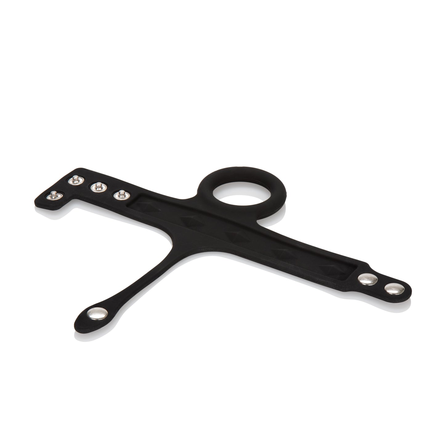 CalExotics Silicone Tri-Snap Ball Spreader – Adjustable Black Ball Spreader