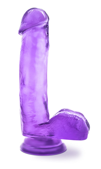 Blush B Yours Sweet N Hard 1 Dildo – Purple – Realistic Design with Suction Cup Base