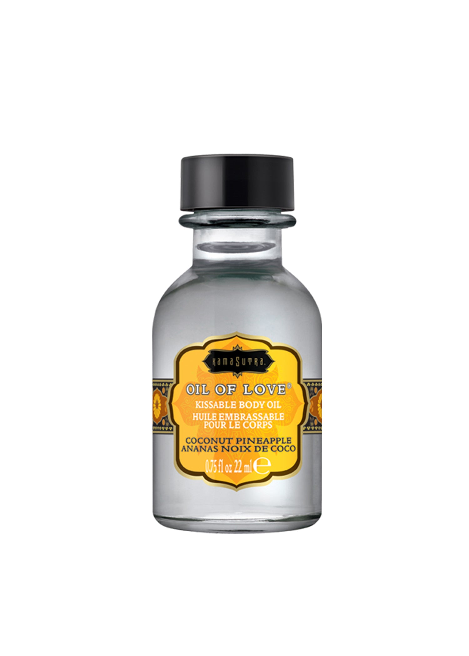 Kama Sutra Oil of Love - Coconut Pineapple - Foreplay Oil - 0.75 Fl. Oz.