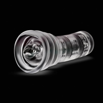 Rize Luz Glow in the Dark Self-Lubricating Stroker – Clear