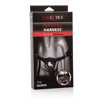 CalExotics The Queen Premium Harness with Back Support – Black