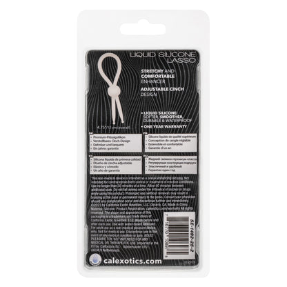Alpha Liquid Silicone Lasso – Adjustable Comfort Enhancer – White