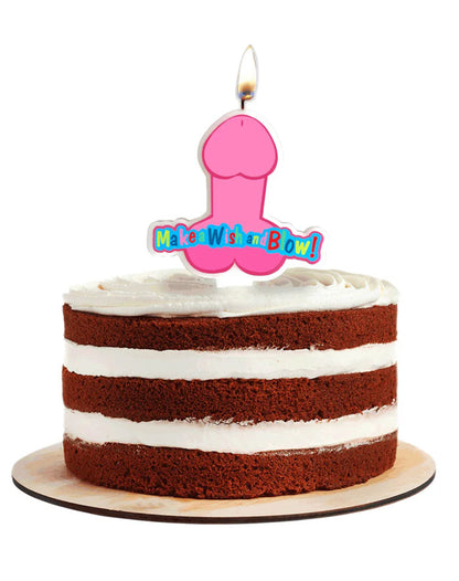 Little Genie Multi-Color Party Candle – Decorative Dessert Candle