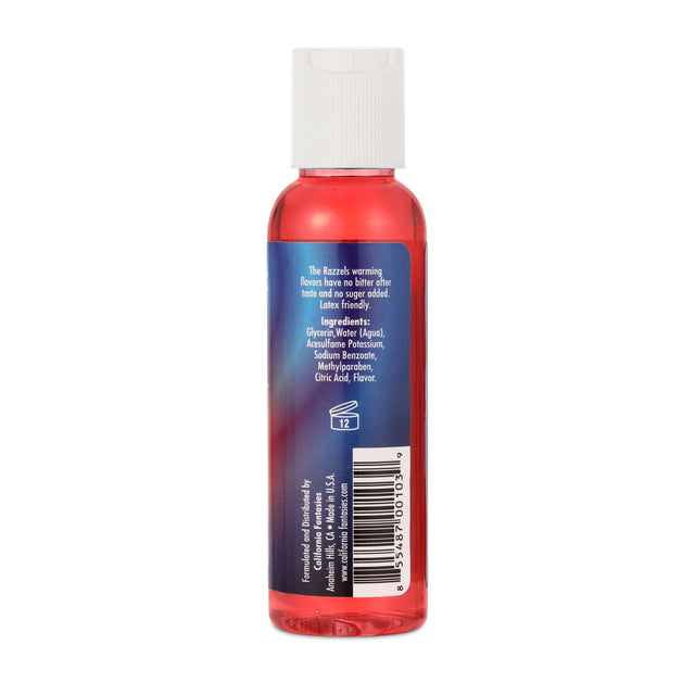 California Fantasies Razzels Warming Lubricant – Wild Watermelon – 4 Oz. Bottle