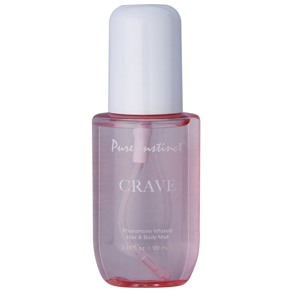 Pure Instinct Crave Hair and Body Mist with Pheromones – 3.35oz