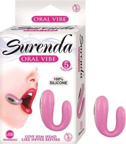 Surenda Oral Vibe Mini Vibrator – Pink – USB Rechargeable