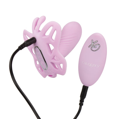 CalExotics Venus Butterfly Silicone Remote G-Spot Massager – Pink